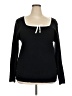 BLOOMCHIC Black Pullover Sweater Size 26 - photo 1
