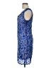 Cache Paisley Blue Cocktail Dress Size L - photo 5