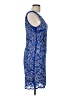 Cache Paisley Blue Cocktail Dress Size L - photo 4