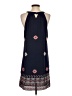 THML 100% Polyester Blue Casual Dress Size S - photo 2