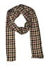 Unbranded Plaid Brown Tan Scarf One size - photo 1