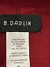 B. Darlin Solid Burgundy Cocktail Dress Size XL - photo 7