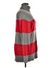 Lands' End Color Block Red Turtleneck Sweater Size 1X - photo 4