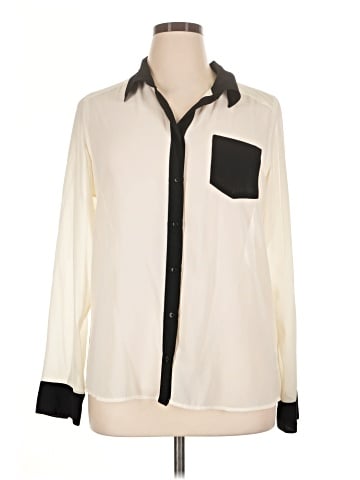 Guess Long Sleeve Blouse (view 1)