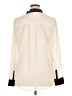 Guess Color Block Ivory Long Sleeve Blouse Size XL - photo 2