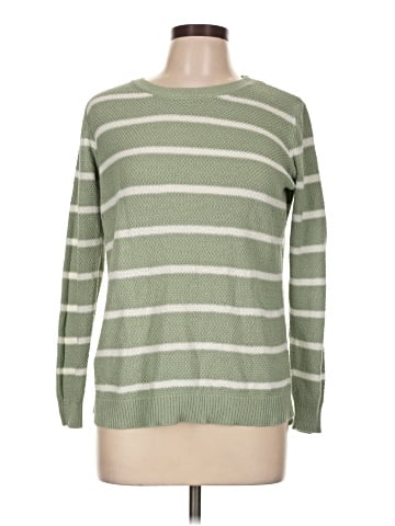 Pink Clover Pullover Sweater (view 1)