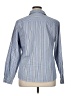 Foxcroft Stripes Blue Long Sleeve Button-Down Shirt Size 16 - photo 2