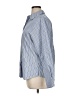 Foxcroft Stripes Blue Long Sleeve Button-Down Shirt Size 16 - photo 5
