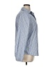 Foxcroft Stripes Blue Long Sleeve Button-Down Shirt Size 16 - photo 4