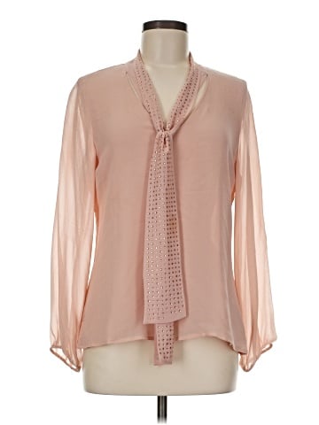 AS by DF Long Sleeve Silk Top (view 1)