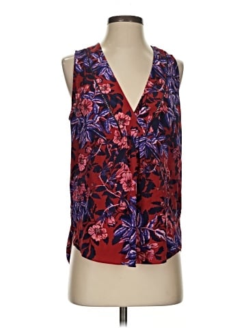 Rebecca Taylor Sleeveless Silk Top (view 1)