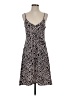 Unbranded Animal Print Black Purple Casual Dress Size XS - photo 1