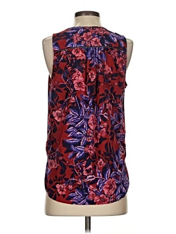 Rebecca Taylor Sleeveless Silk Top (view 2)