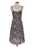Unbranded Animal Print Black Purple Casual Dress Size XS - photo 2