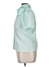 Laura Mae 100% Polyester Teal Short Sleeve Blouse Size 14 - photo 5
