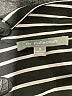 NY Collection Stripes Black Long Sleeve Blouse Size S - photo 7
