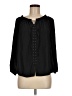 Ramy Brook 100% Polyester Black 3/4 Sleeve Blouse Size M (estimated) - photo 1