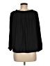 Ramy Brook 100% Polyester Black 3/4 Sleeve Blouse Size M (estimated) - photo 2