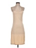 AvidLove Solid Tan Casual Dress Size S - photo 1