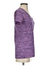 Reebok 100% Polyester Purple Active T-Shirt Size S - photo 4