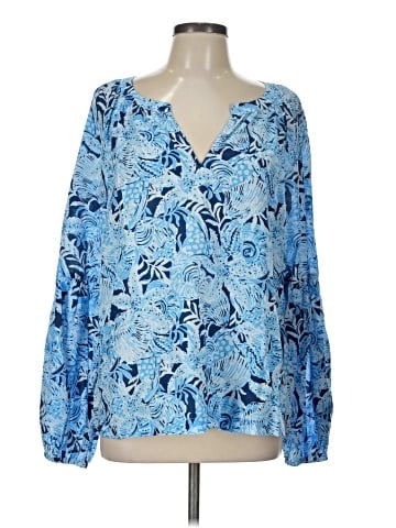 Lilly Pulitzer Long Sleeve Blouse (view 1)