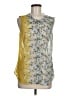 CAbi 100% Polyester Yellow Sleeveless Blouse Size M - photo 1