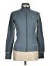 Nike 100% Polyester Gray Zip Up Hoodie Size M - photo 1