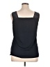 Cj Banks Black Sleeveless Blouse Size 1X - photo 2
