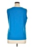 Kasper Blue Sleeveless Blouse Size 1X - photo 2