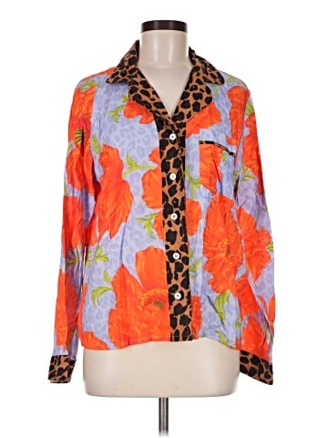 Never Fully Dressed Long Sleeve Blouse (view 1)