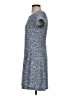 Ann Taylor LOFT Tweed Blue Casual Dress Size 4 - photo 5