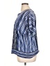 Cj Banks 100% Polyester Blue Short Sleeve Blouse Size 1X - photo 5