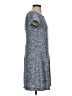 Ann Taylor LOFT Tweed Blue Casual Dress Size 4 - photo 4