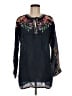 Johnny Was 100% Polyester Black Long Sleeve Blouse Size M - photo 1