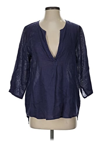 CP Shades 3/4 Sleeve Blouse (view 1)