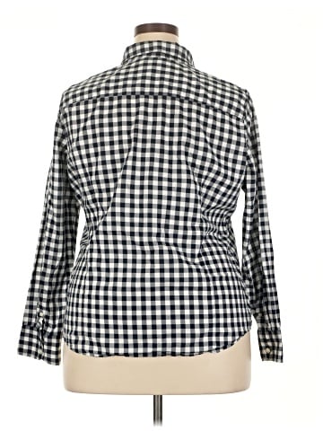 J.Crew Factory Store Long Sleeve Button-Down Shirt (view 2)