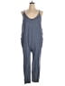 Sincerely Jules Solid Blue Jumpsuit Size XL - photo 1