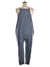 Sincerely Jules Solid Blue Jumpsuit Size XL - photo 2
