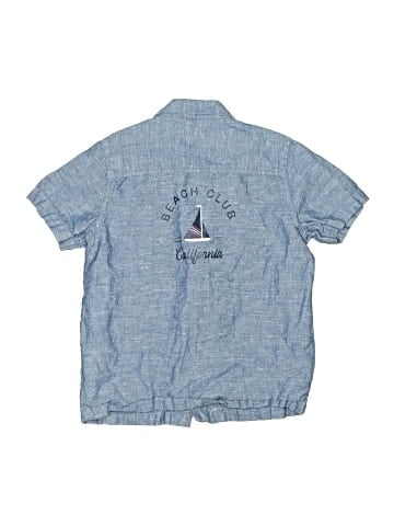 Janie and Jack Short Sleeve Button-Down Shirt (view 2)