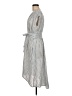 Max Studio Stripes Gray Casual Dress Size M - photo 5