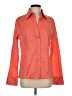 BOSS by HUGO BOSS Color Block Orange 3/4 Sleeve Button-Down Shirt Size S - photo 1