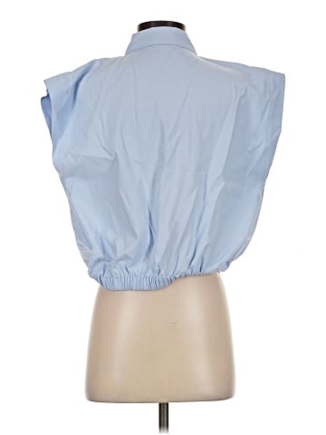 Zara Sleeveless Button-Down Shirt (view 2)