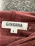 Ginkana Burgundy Pullover Hoodie Size L - photo 6