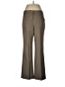 Larry Levine 100% Polyester Brown Dress Pants Size 12 - photo 1