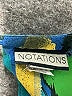 Notations 100% Polyester Teal Short Sleeve Blouse Size L - photo 7