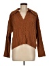 Lush Brown Pullover Sweater Size M - photo 1