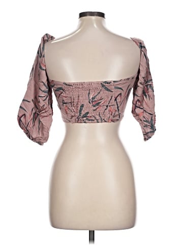 Olivaceous 3/4 Sleeve Blouse (view 2)