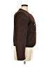 Elie Tahari 100% Polyester Tweed Brown Blazer Size XL - photo 4