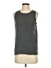 Halogen Gray Sleeveless T-Shirt Size S - photo 1