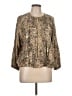 Vince Camuto Animal Print Gold Jacket Size L - photo 1